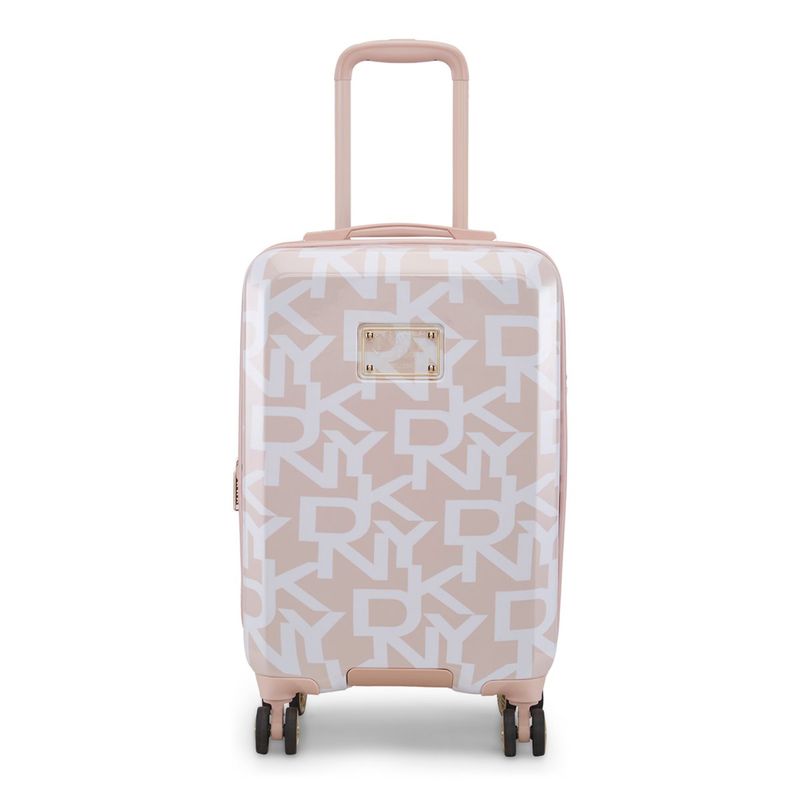 DKNY Deco Signature Mademoiselle Colour ABS Hard Cabin 20" Luggage with Pouch (Set of 2) (S)