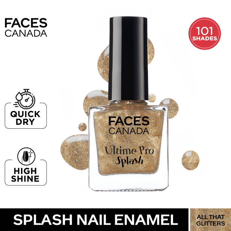 Faces Canada Splash Nail Enamel - All That Glitters