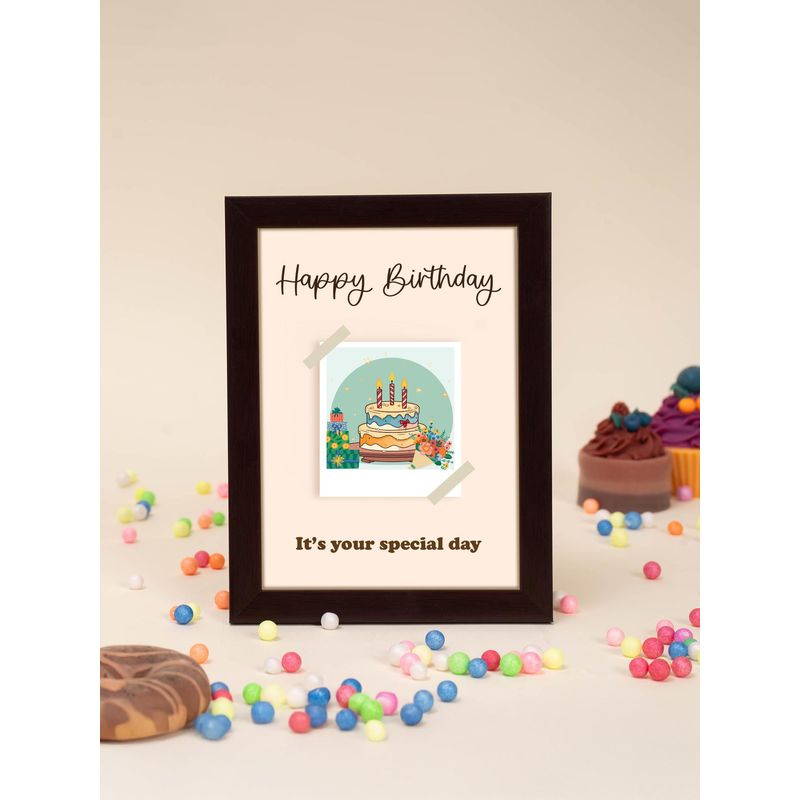 Buy THE ZAPPY BOX Happy Birthday Photo Frame Online