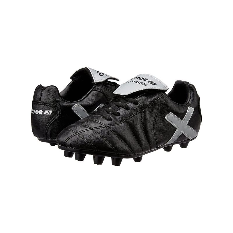 Vector X Dynamic Football Shoes for Men - Black (UK 10)