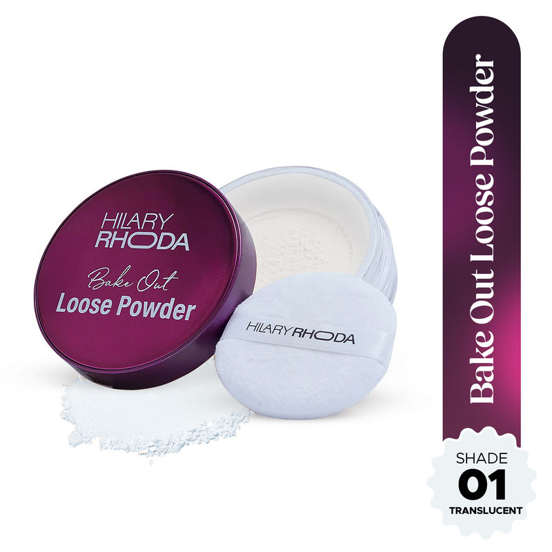 Hilary Rhoda Bake Out Matte Loose Powder - Tanslucent 01