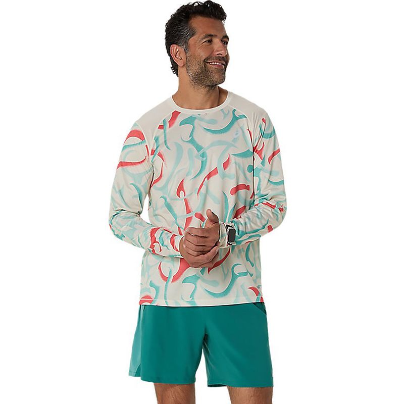 ASICS Mens Running T-Shirt White (M)