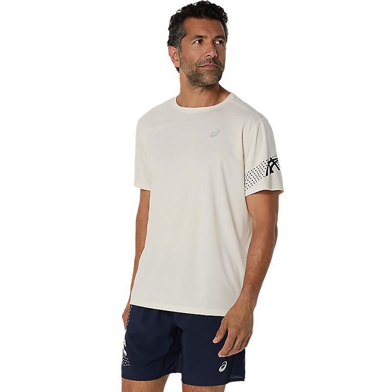 ASICS Mens Running T-Shirt White (M)