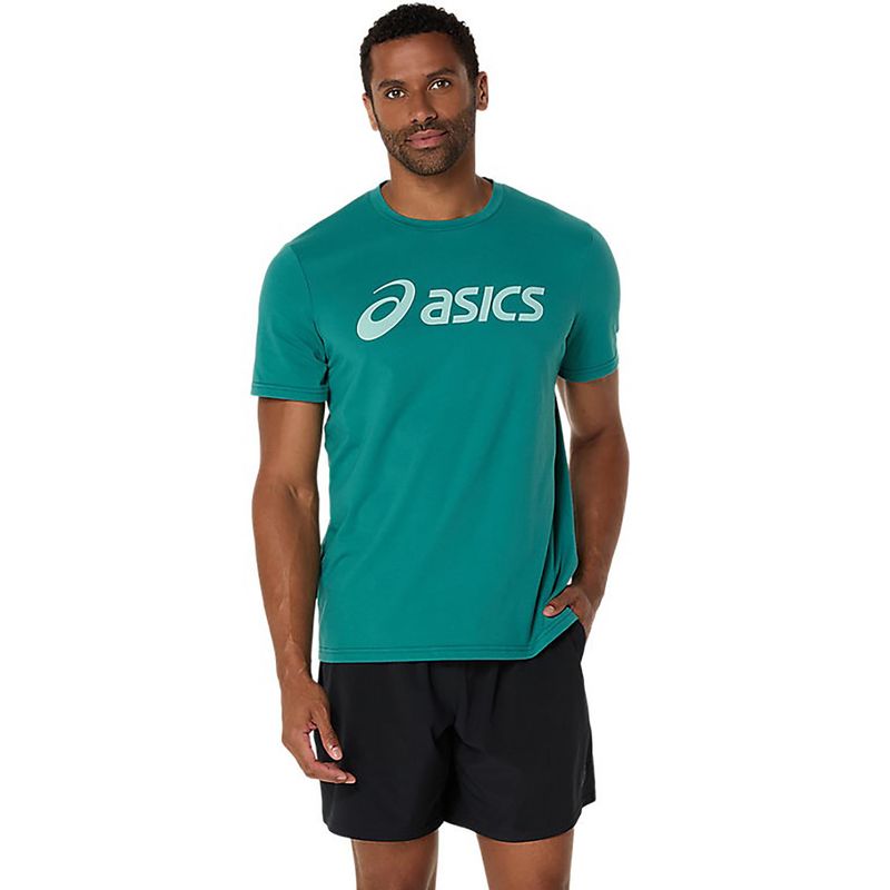 ASICS Mens Outdoor T-Shirt Green (2XL)