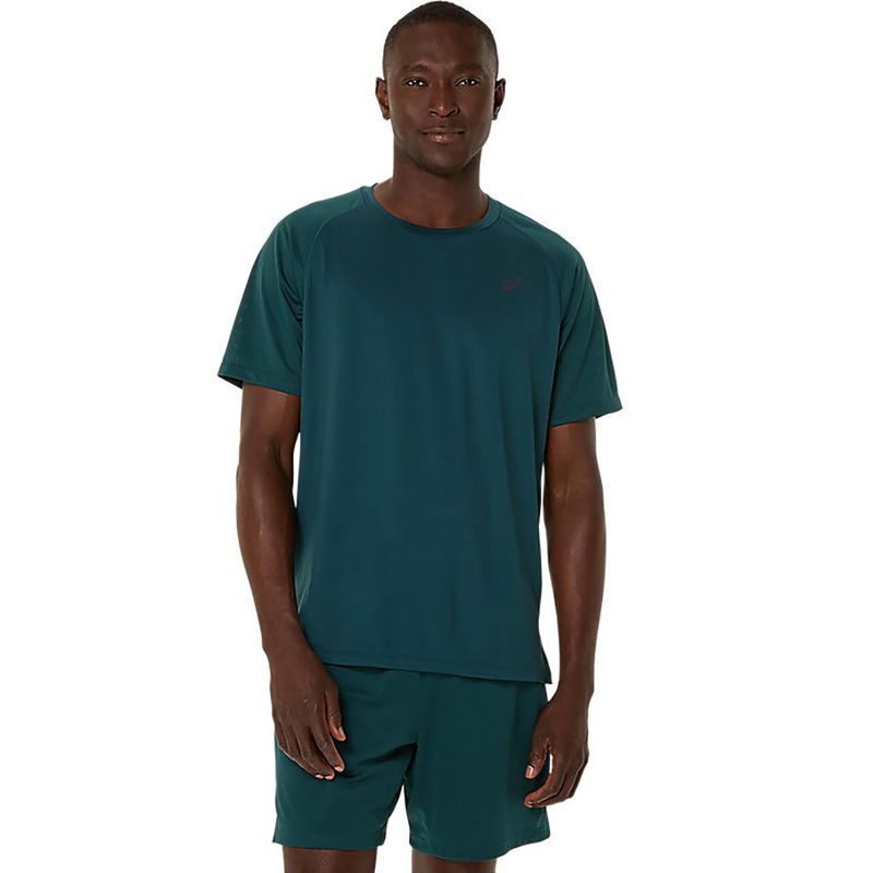 ASICS Mens Outdoor T-Shirt Green (XS)