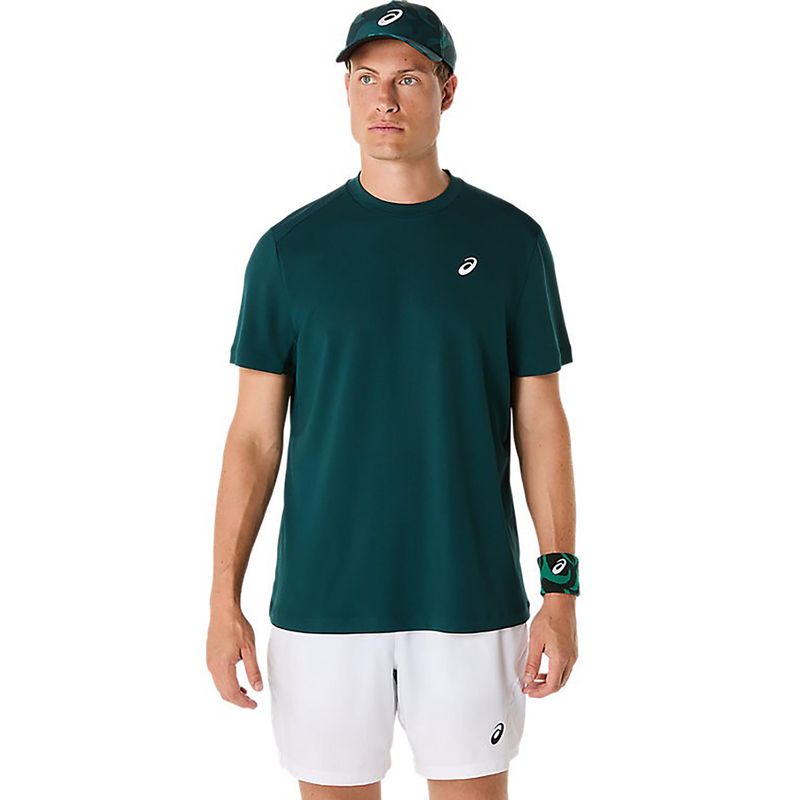 ASICS Mens Tennis T-Shirt Teal (M)