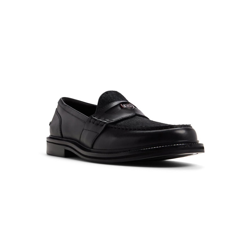 Aldo Roll4Yourlif Mens Black Formal Loafers (UK 10)