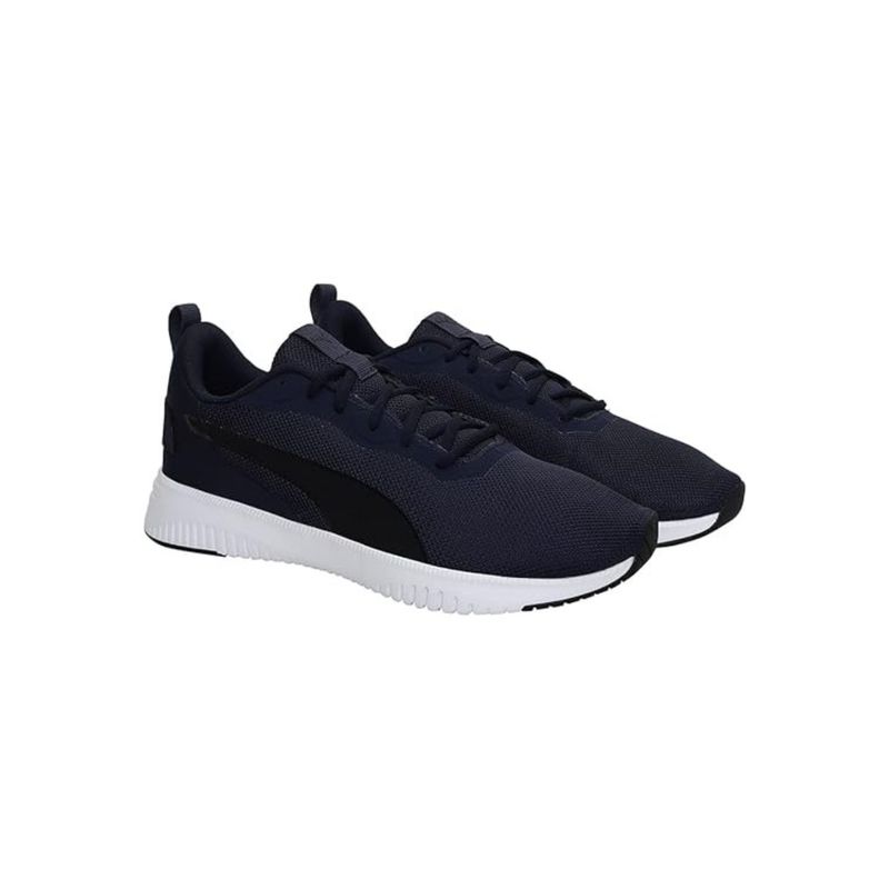 Puma Men Adult Flyer Flex Knit Navy Blue Black Walking Shoes (UK 6)