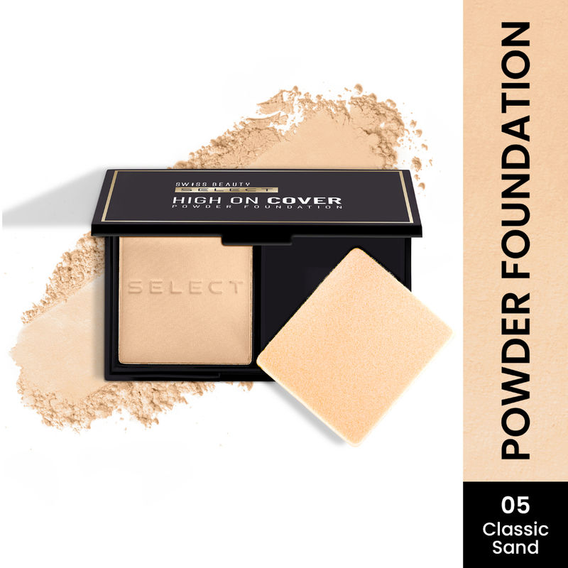 Swiss Beauty Select High On Cover Powder Foundation