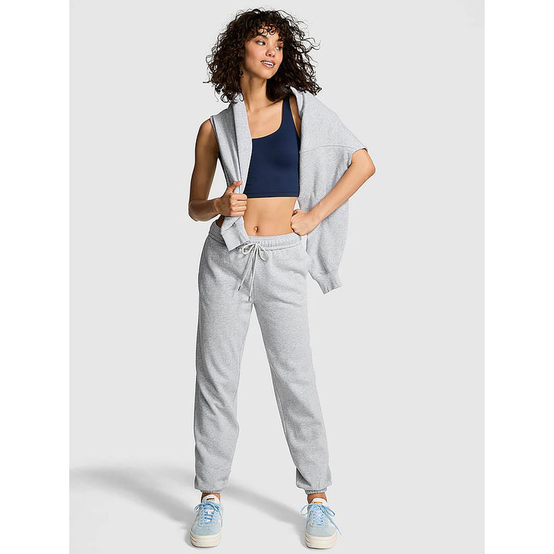 Victoria's Secret Grey Solid Regular Fit Joggers (XS)