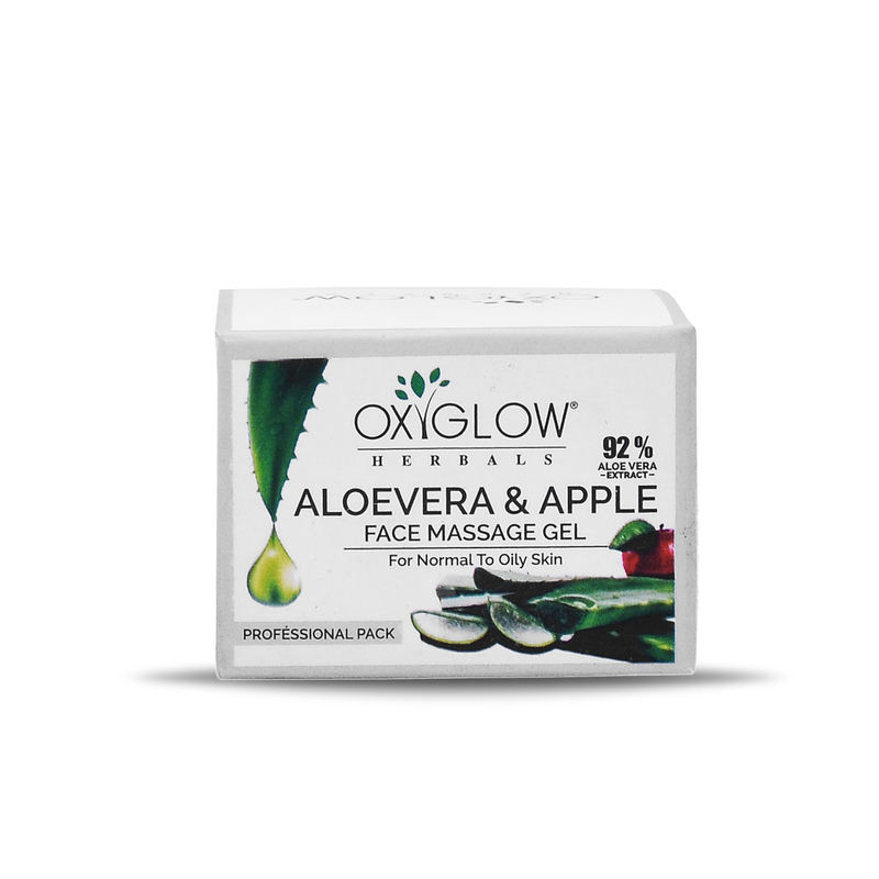 Oxyglow Herbals Aloevera Apple Face Massage Gel