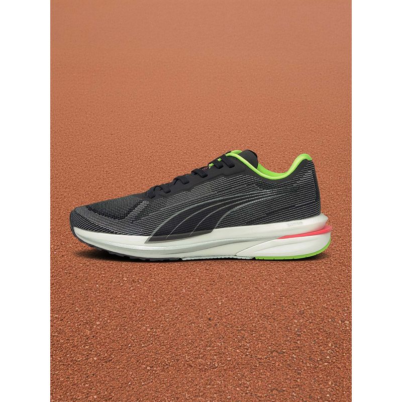 Puma Velocity Nitro Womens Black Running Shoes (UK 4.5)