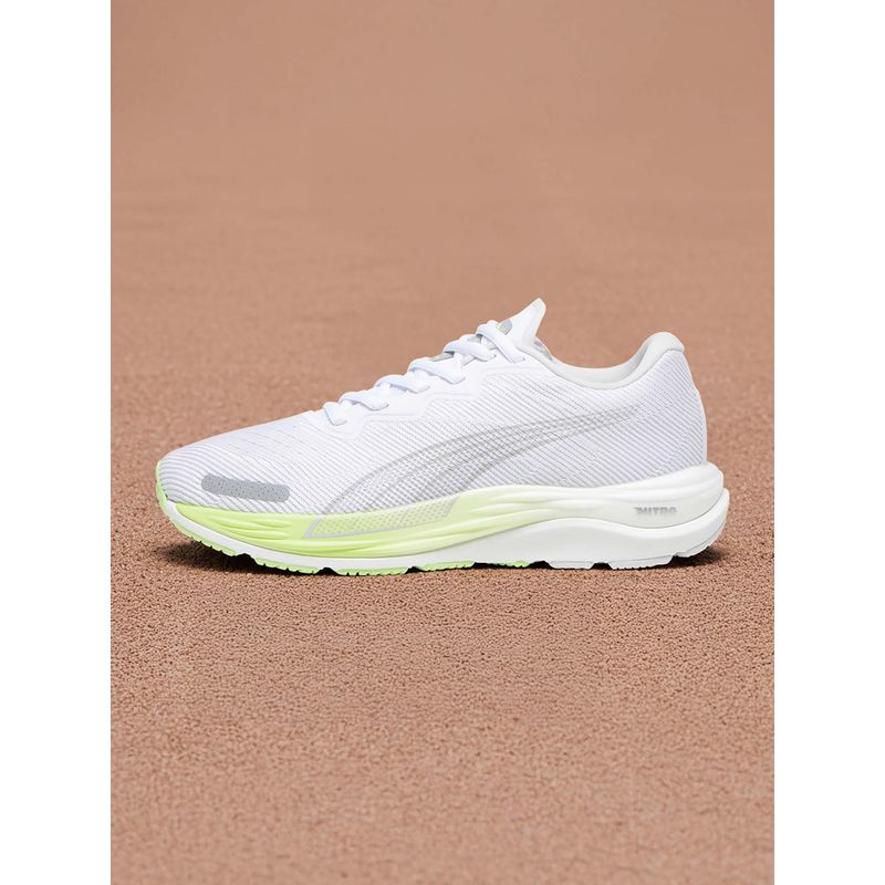 Puma Velocity Nitro 2 Womens White Running Shoes (UK 3.5)