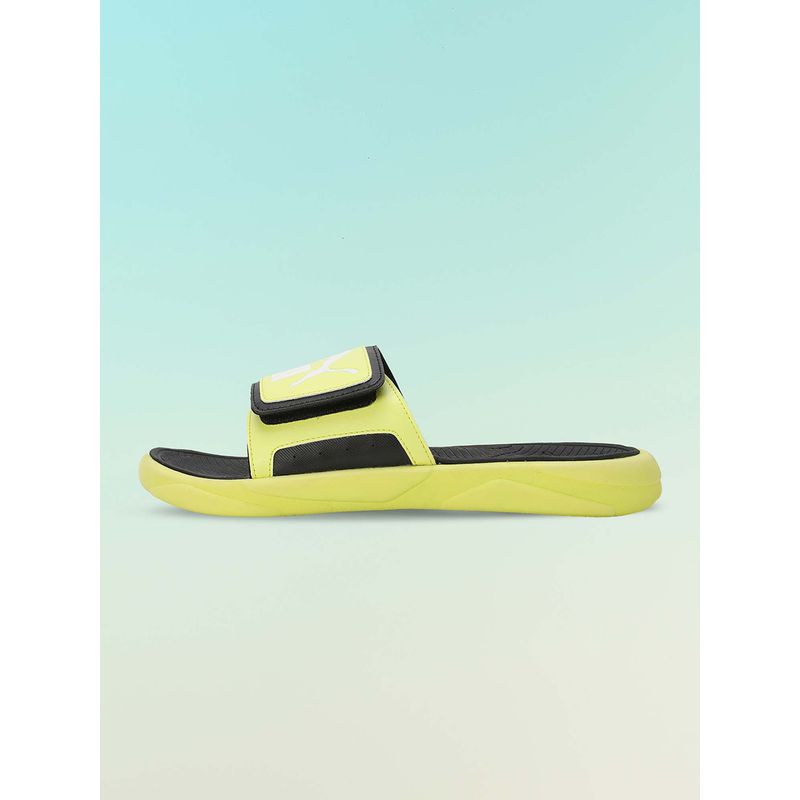 Puma Royalcat Comfort Unisex Green Slides (UK 9)