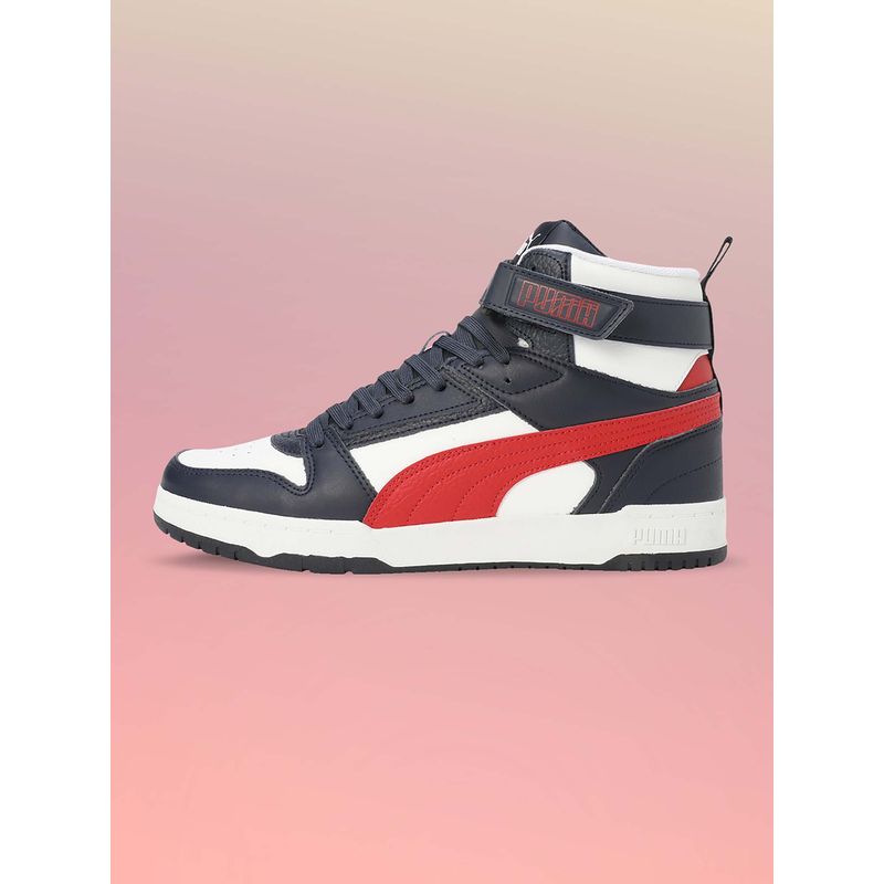 Puma Court Shatter Mid Men Blue Sneakers (UK 10)