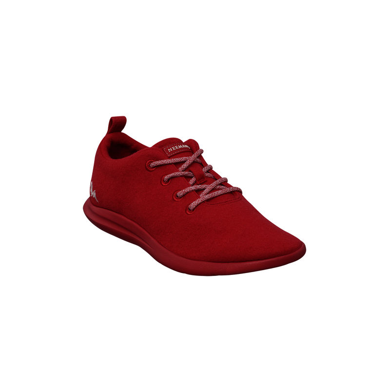Neemans Unisex Wool Joggers - Red - UK 6