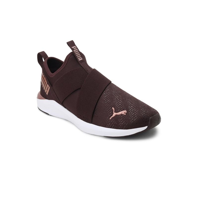 Buy Puma Prowl Slip on Shine Womens Brown Running Shoes Online