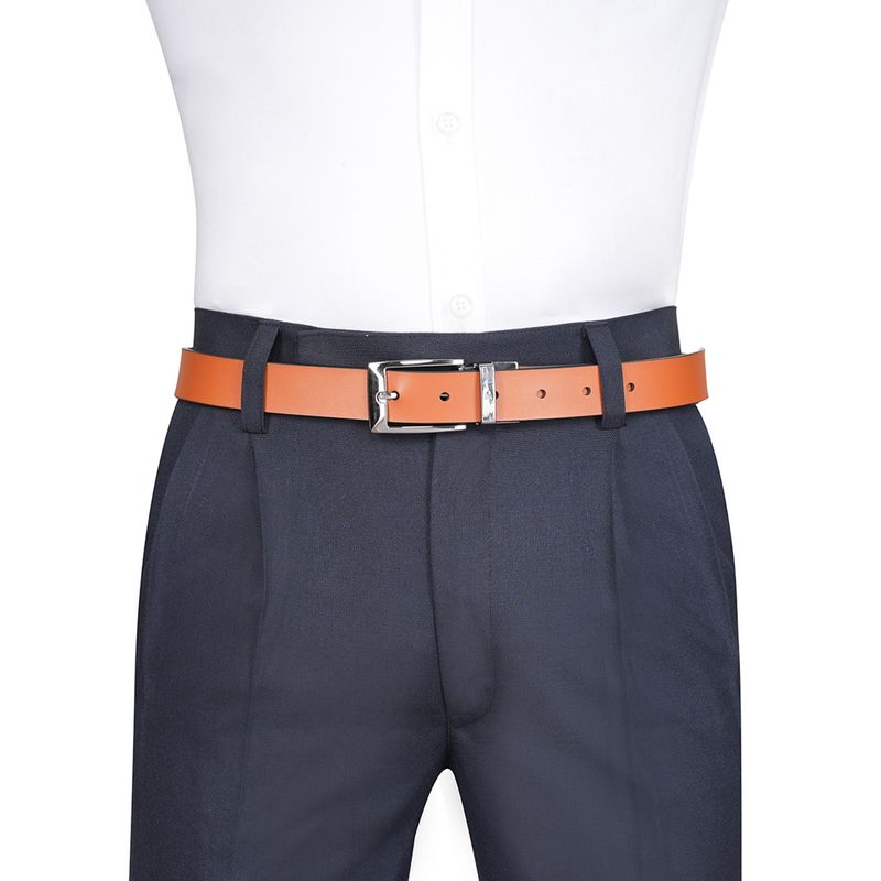 United Colors of Benetton Men Kerkrade Reversible Belt - Tan & Black (M)