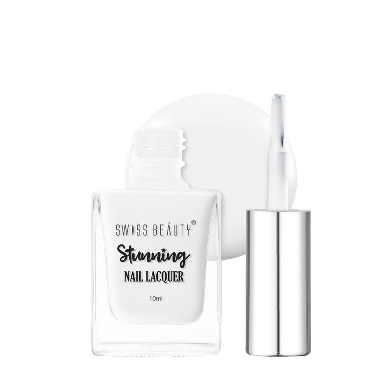 Swiss Beauty Stunning Nail Lacquer - 23 Glam White