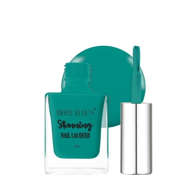 Swiss Beauty Stunning Nail Lacquer - 47 Fish Teal