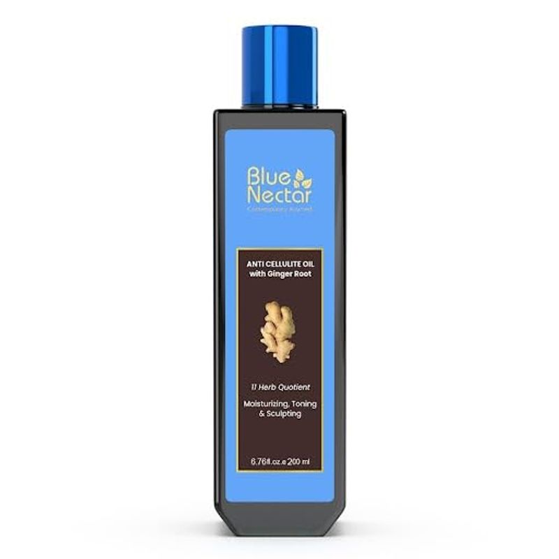 Blue Nectar Ginger Oil Anti Cellulite Body Massage Oil