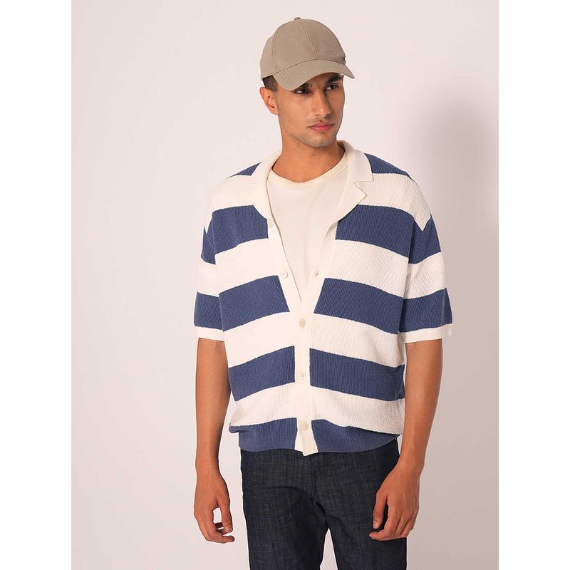 Selected White Knitted Tshirt (XS)