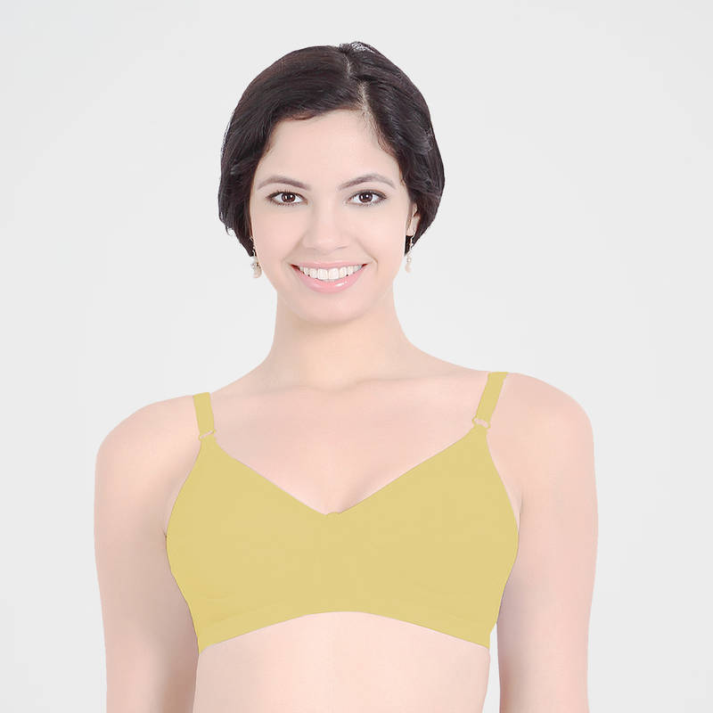 Sonari Health Women Regular Bra - Nude (42C)