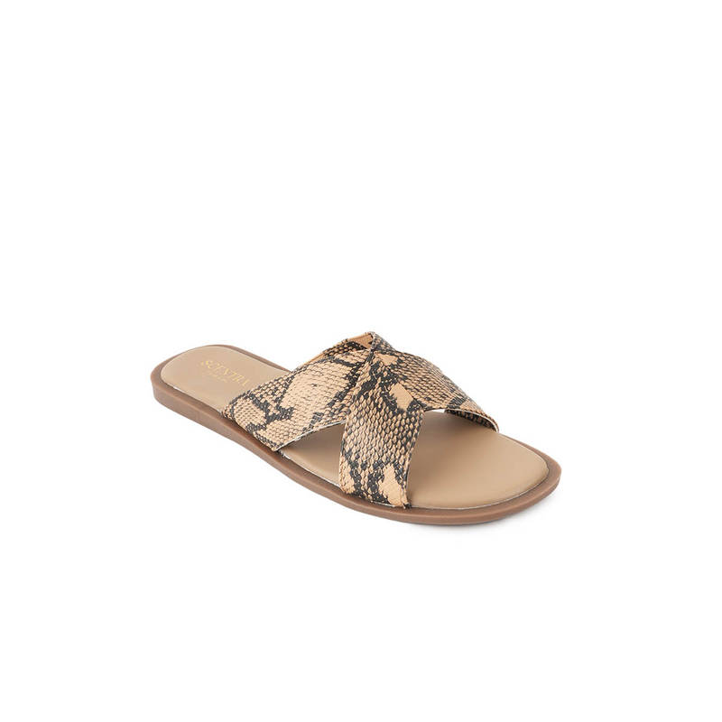SCENTRA Asher Comfort Flat - Brown (EURO 38)