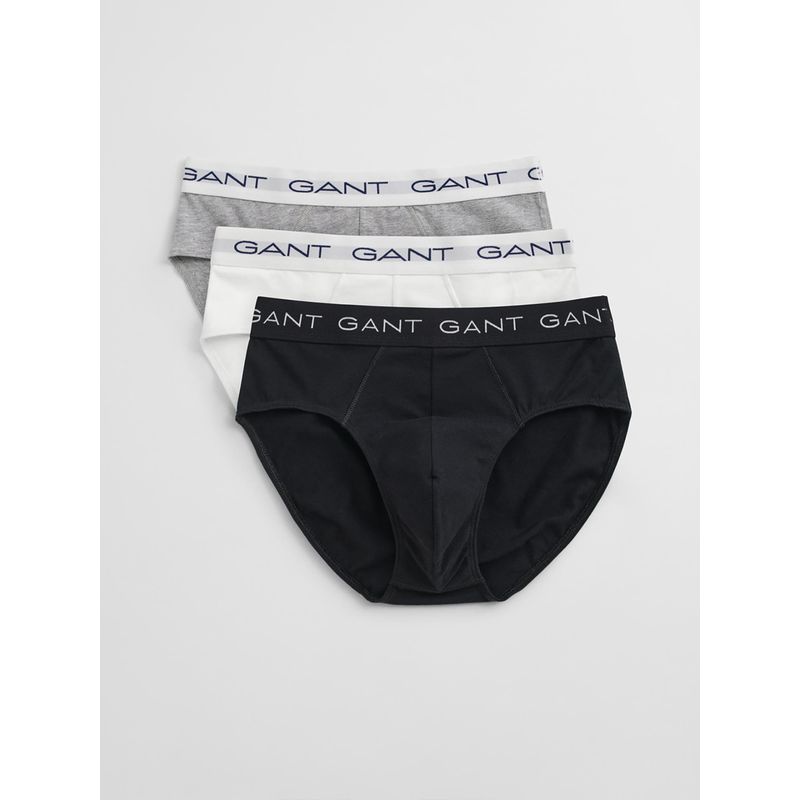 GANT Men Briefs Multi-Color (Pack of 3) (M)