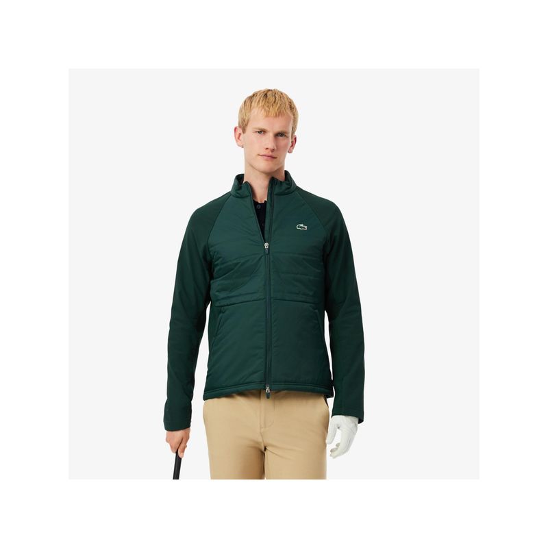 Lacoste High Neck Quilted Golf Jacket (46)