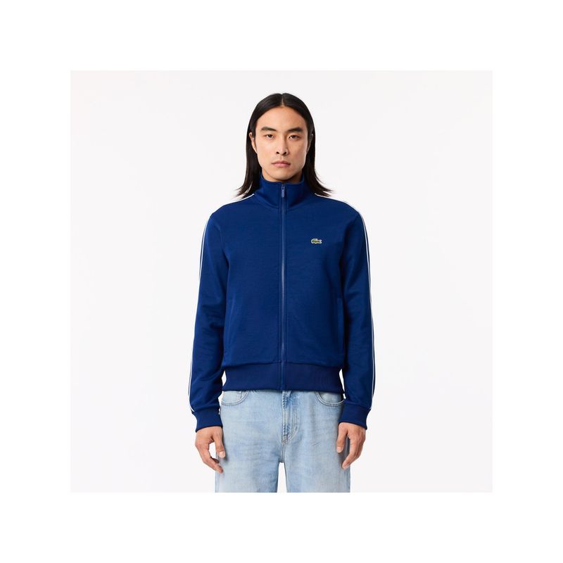 Lacoste Paris Pique Zip Front Track Jacket (S)