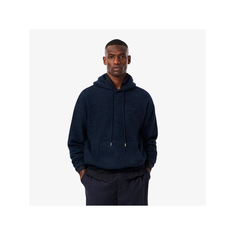 Lacoste Loose Fit Embroidered Hoodie (S)