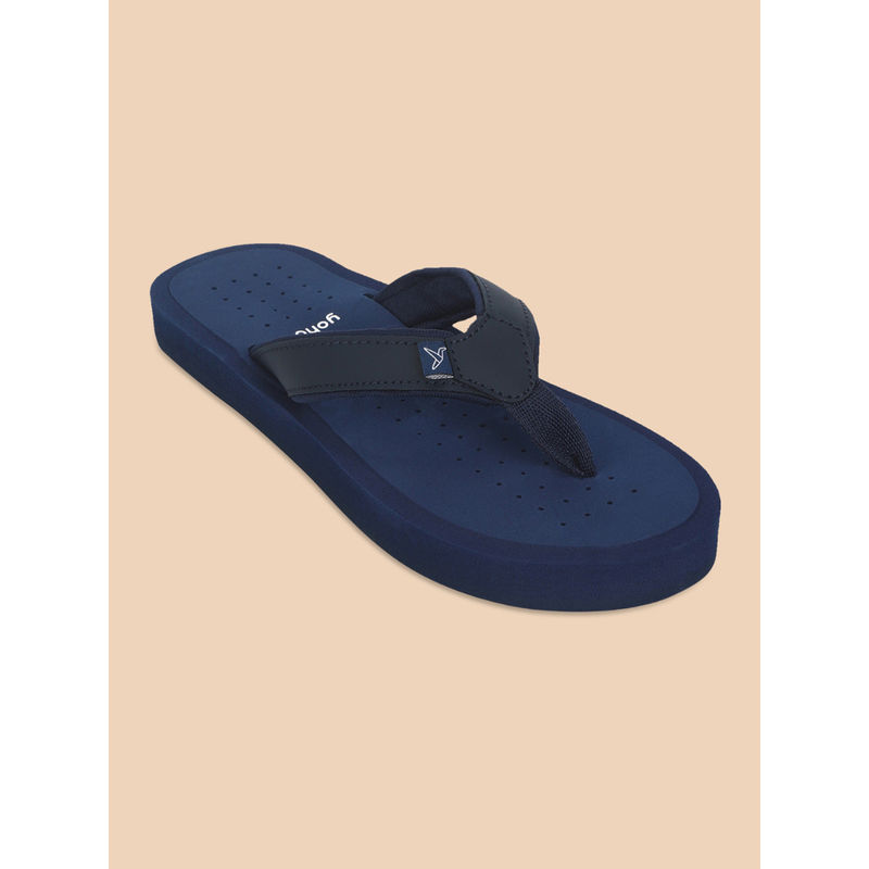 YOHO ArchFlex Men’s Slippers with Arch Support | Soft, Stylish, Anti-Skid Flip-Flops for Daily Use (UK 9)