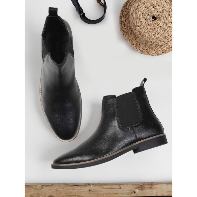 Yoho Men Comfortable & Stylish Chelsea Boots Black (UK 10)