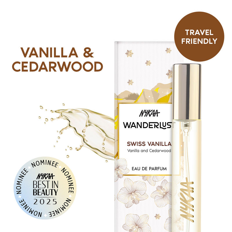 Nykaa Wanderlust Swiss Vanilla Eau De Parfum