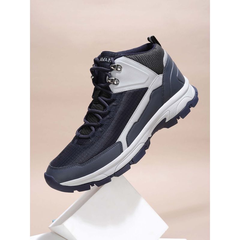 AVANT Navy Blue Men Terra Tread Trekking Shoes (UK 6)