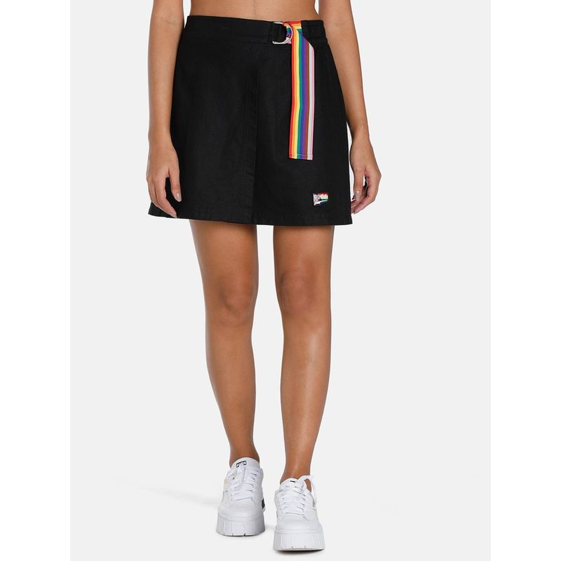 Puma Downtown Pride Womens Black Skirt (L)