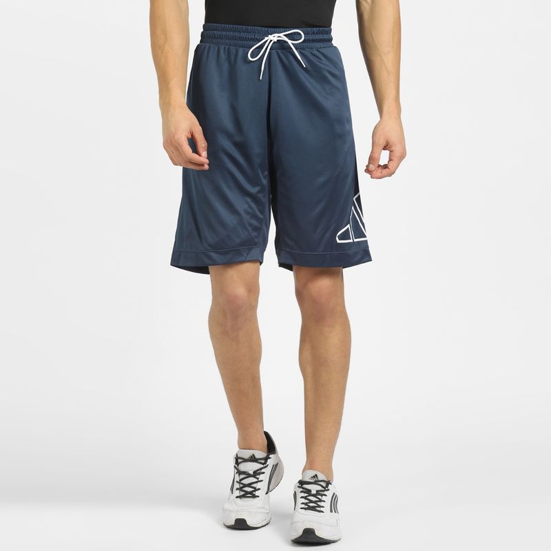 adidas Big Logo Short Blue Basket Ball Short (M)