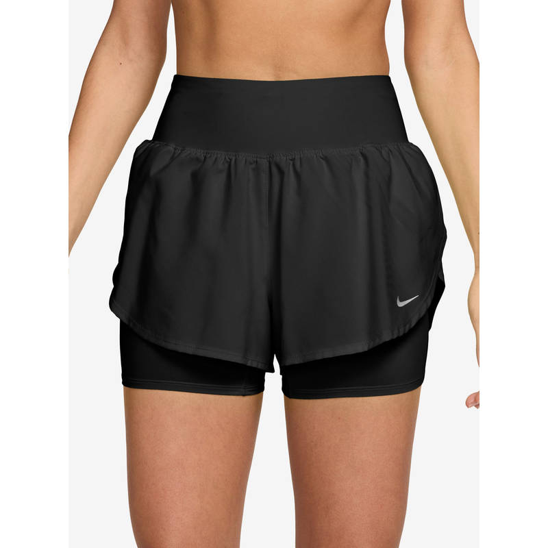 Nike Sportswear Women Black Flow Shorts (L)