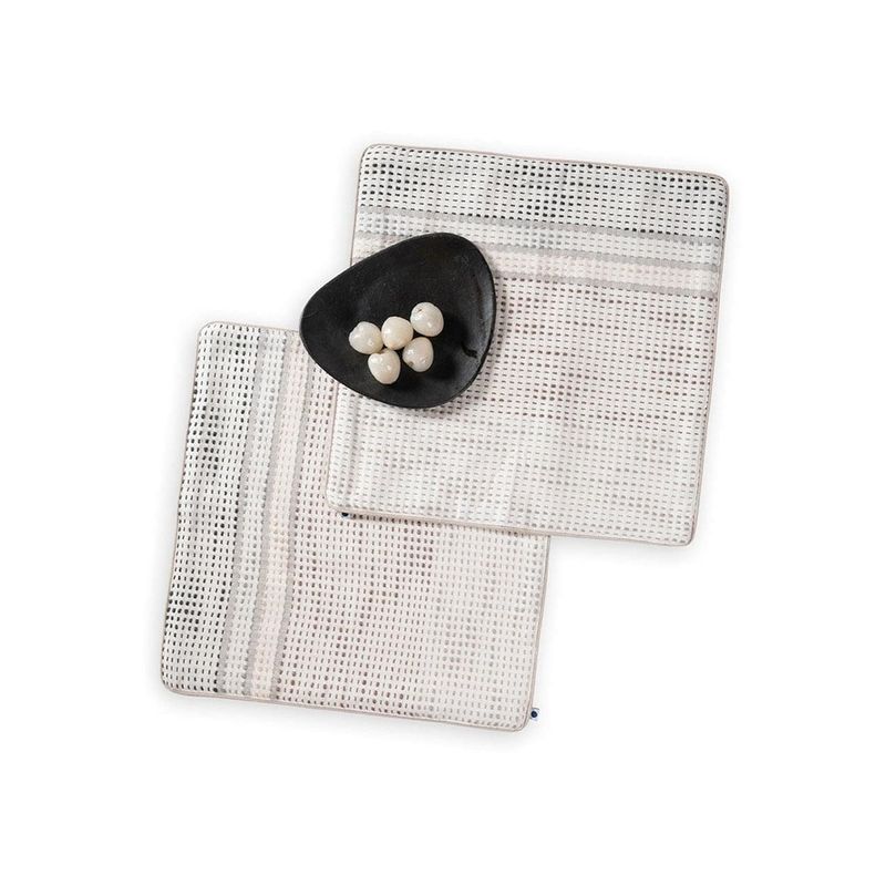 ONSETHOMES Dotted Table Mats Natural Set Of 2 Buy ONSETHOMES Dotted