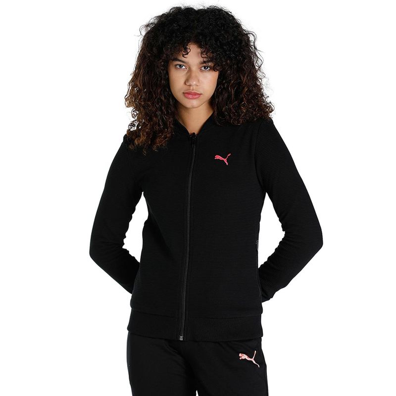 Puma Wns Reversible Full-Zip Women's Black Jacket (S)