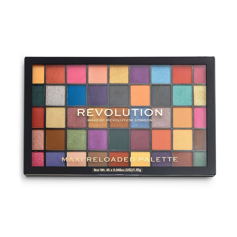 Makeup Revolution Maxi Reloaded Eyeshadow Palette Dream Big Buy Makeup Revolution Maxi Reloaded Eyeshadow Palette Dream Big Online At Best Price In India Nykaa Then apply lipstick and top it up with some gloss.
