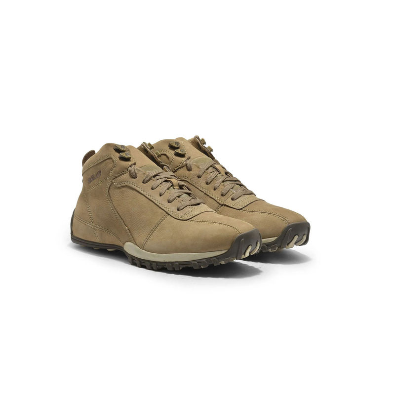 WOODLAND Khaki Mens Sneakers (EURO 43)