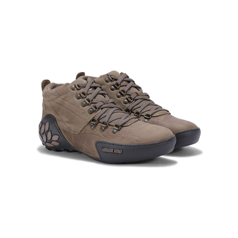 WOODLAND Khaki Mens Sneakers (EURO 41)