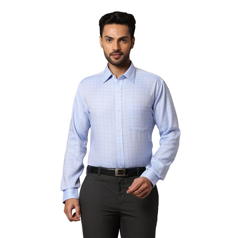 Park Avenue Medium Blue Shirt (39)