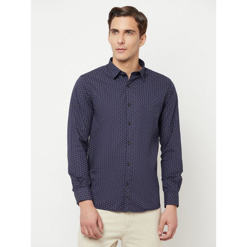 Cantabil Men Navy Shirt (38)