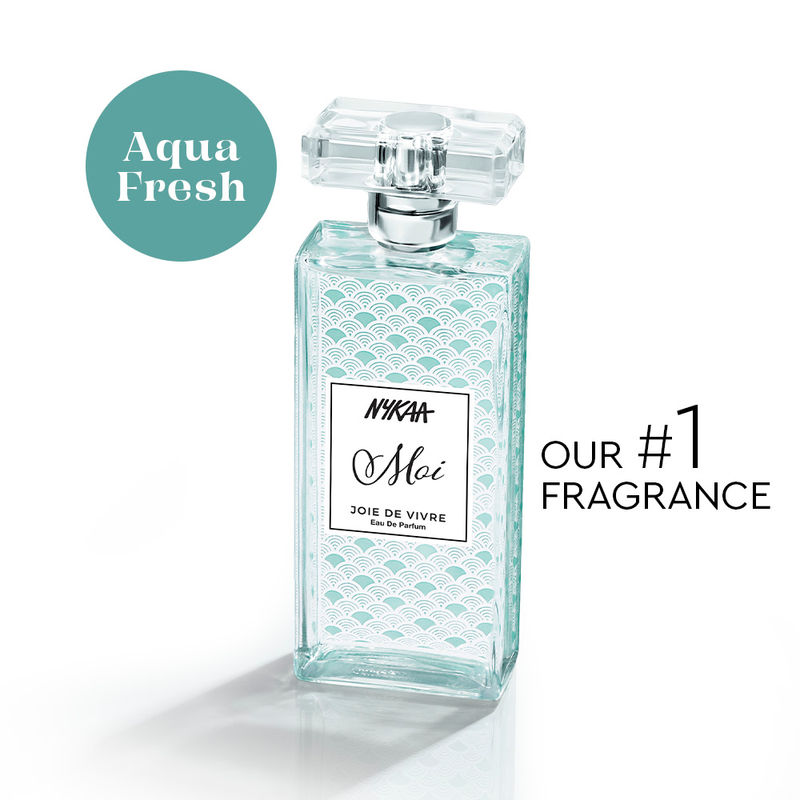 Moi by Nykaa Joie De Vivre Citrus Fresh Perfume with Aqua Notes for Women