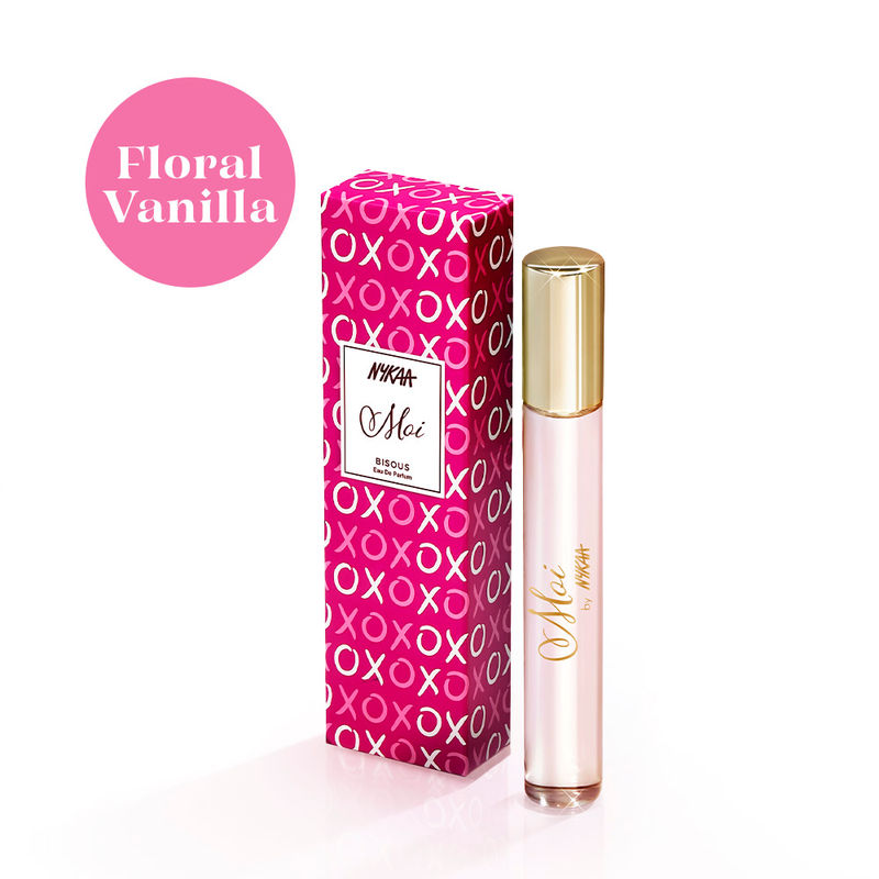 Moi Bisous Floral Travel Size Mini Perfume With Vanilla & Apple For Women