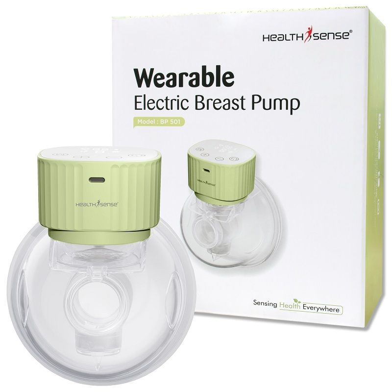 Buy HealthSense Wearable Electric Breast Pump Electrical With Led