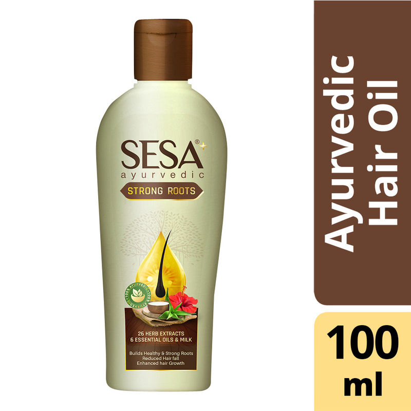 Buy Sesa Ayurvedic Strong Roots Hair Oil 26 Herbs 6 Oils Milk Online 7463
